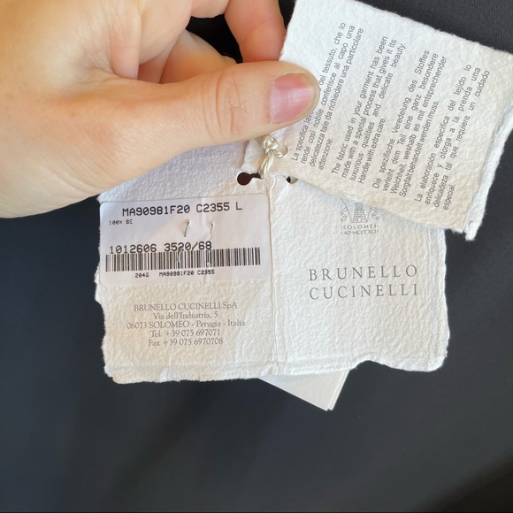 Brunello Cuccinelli Silk Short Sleeve Blouse - Picture 3 of 13